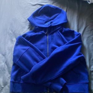 Lululemon Perfectly Oversized Scuba Full Zip in Larkspur